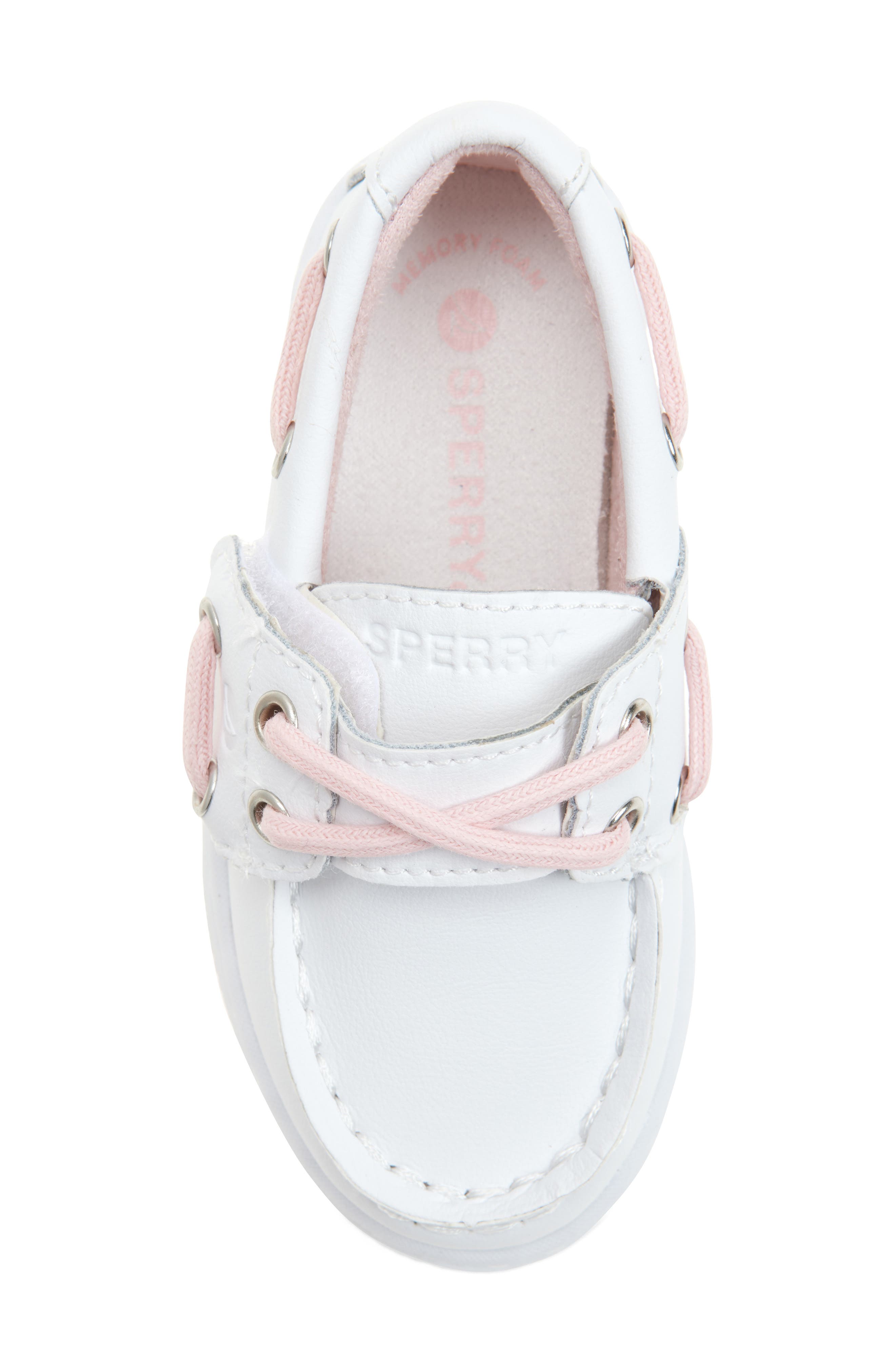 Sperry Cup II Boat Shoe, Alternate, color, White