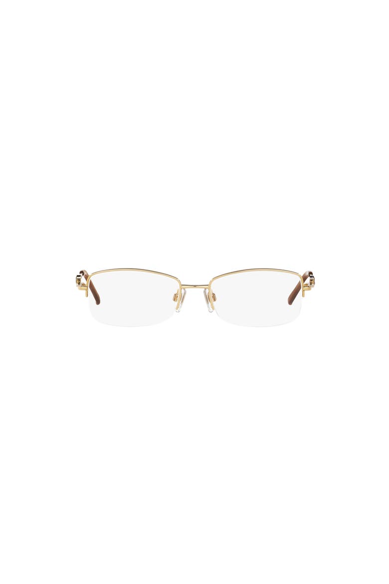 51mm Square optical glasses, Alternate, color, Gold