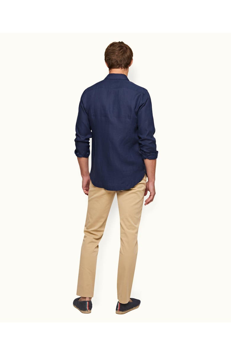 Orlebar Brown Fallon Stretch-Cotton Tailored Fit Stretch-Cotton Chinos, Alternate, color, Sand Dune