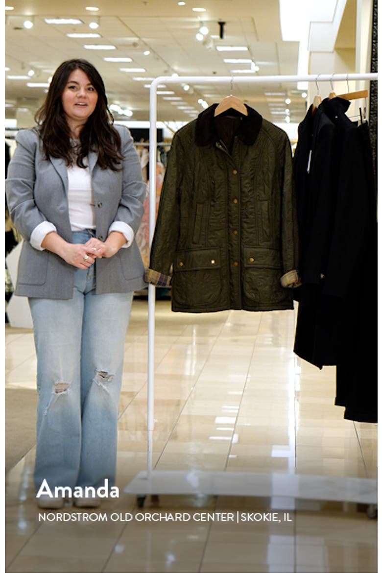 Beadnell Fleece Lined Quilted Jacket video