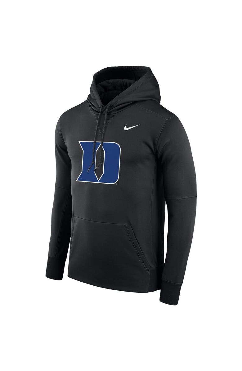 Nike Men's Nike Black Duke Blue Devils Performance Pullover Hoodie, Alternate, color, 