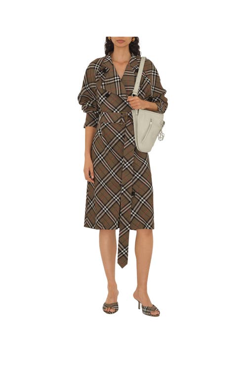 Shop Burberry Shield Twin Bag In Soap