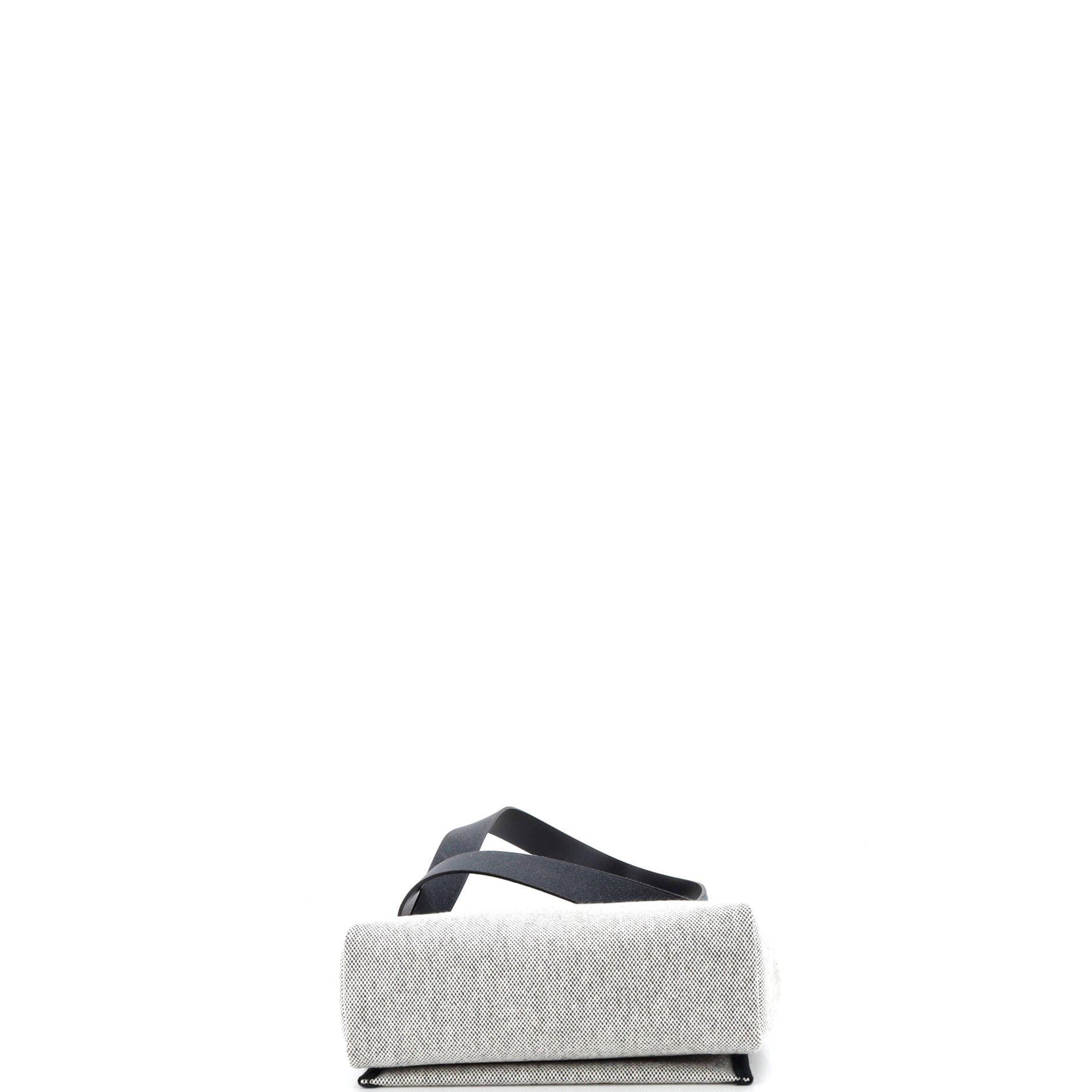 Pre-Owned Hermes Herbag Zip Toile and Leather 20, Alternate, color, Noir