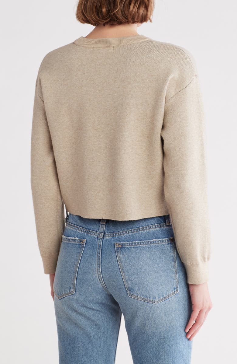 Vigoss Destination Crop Pullover Sweater, Alternate, color,