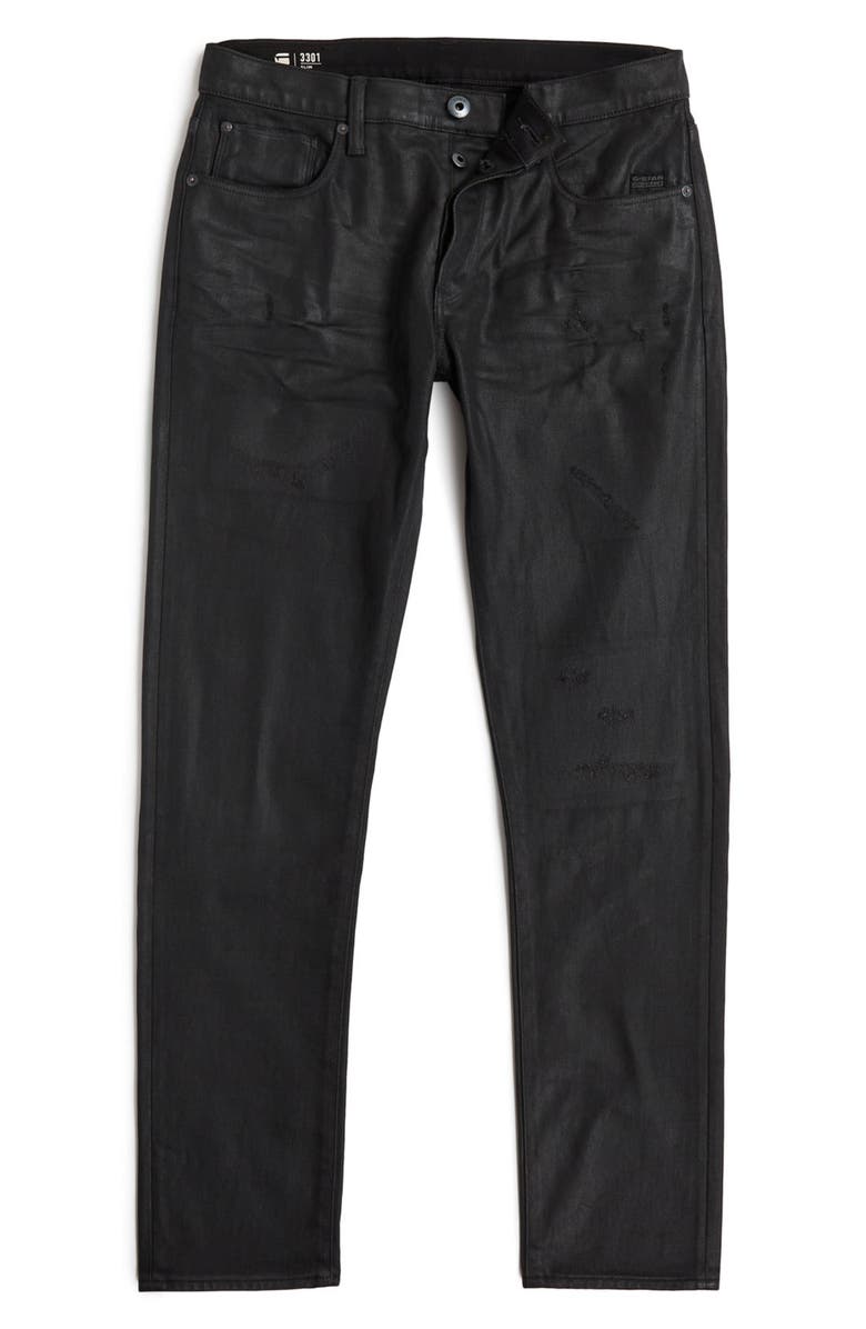 G-STAR 3301 Slim Fit Jeans, Alternate, color,