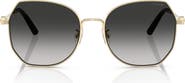 COACH 56mm Gradient Irregular Sunglasses