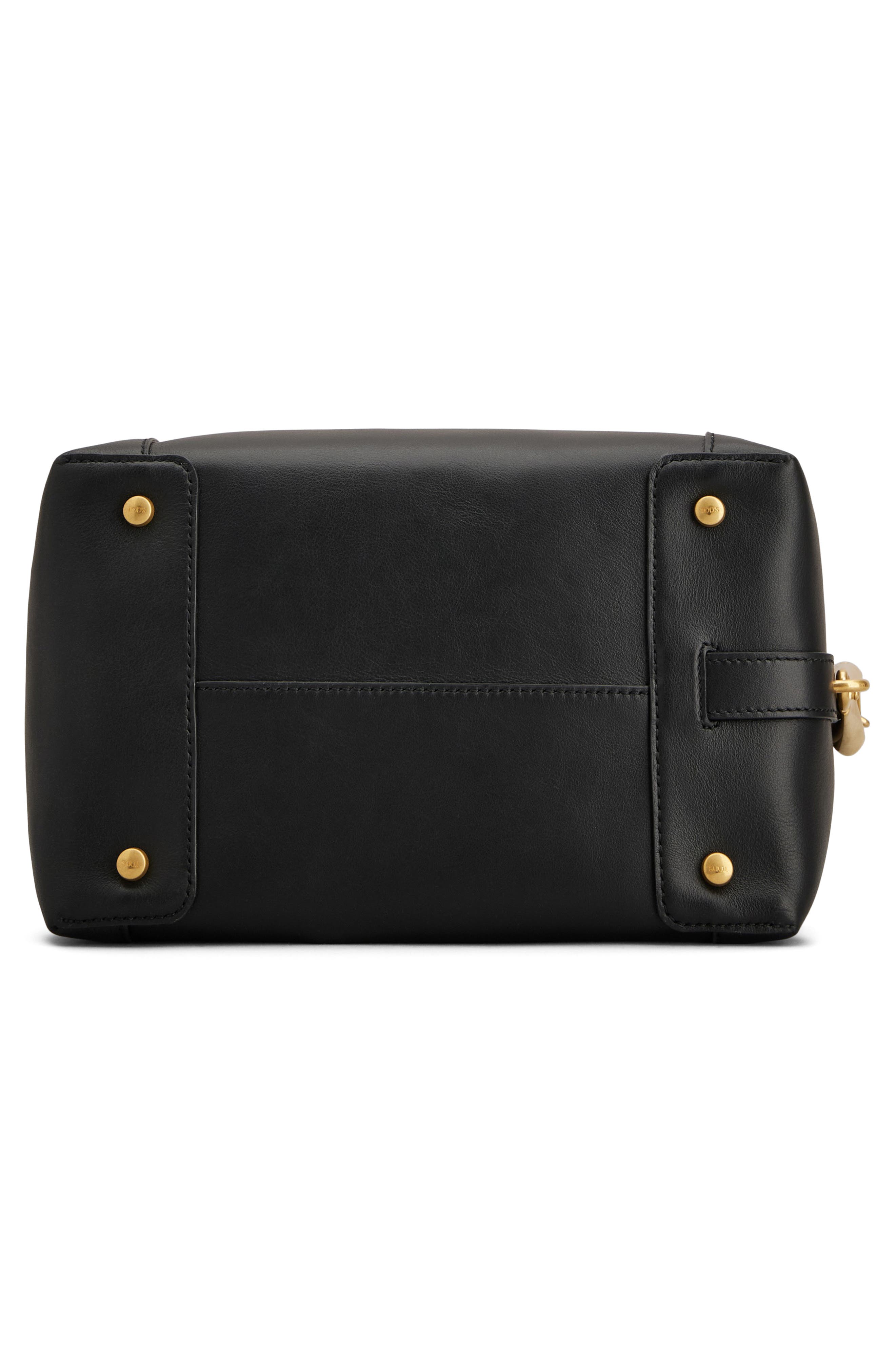 Tod's Mini MSC Leather Top Handle Bag, Alternate, color, 