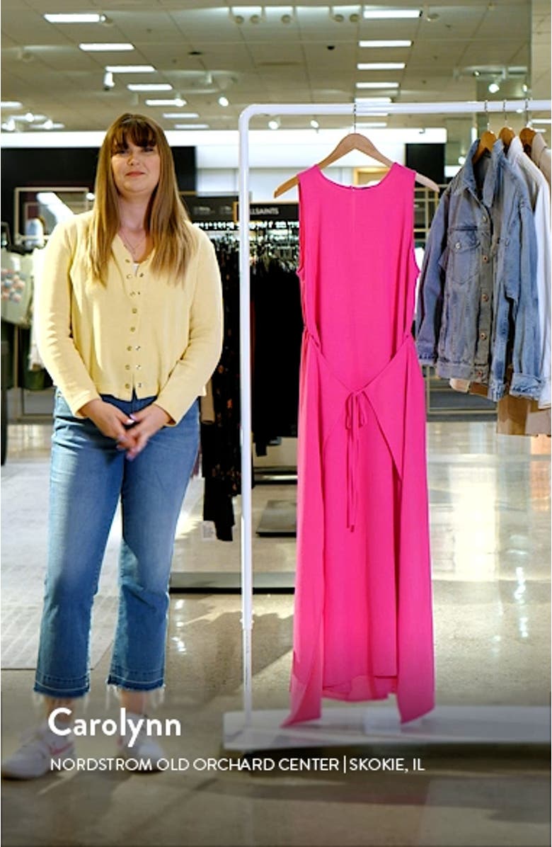 Tie Front Faux Wrap Dress, sales video thumbnail