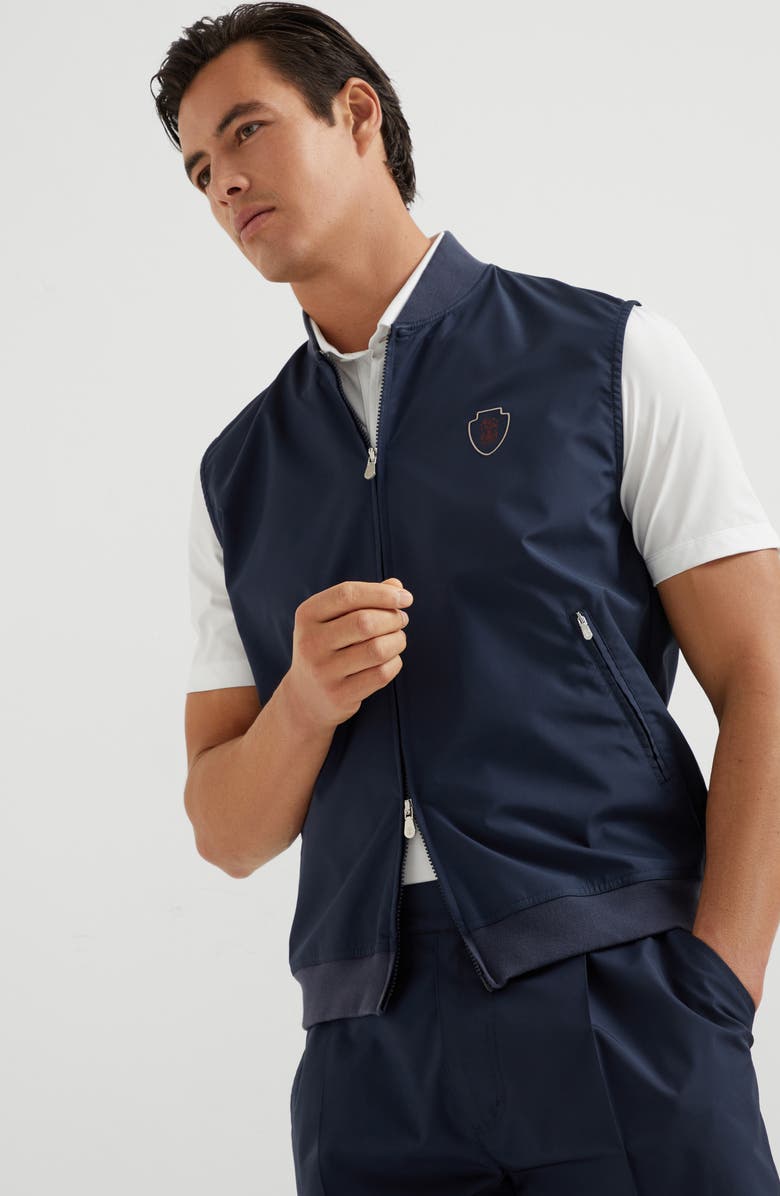 Brunello Cucinelli Nylon vest, Alternate, color, 