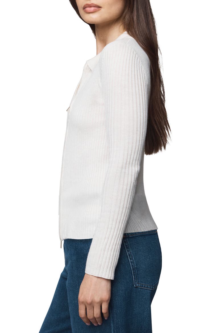 Georgie Two-Way Zip Sweater, Alternate, color, PALE OAK HTHR