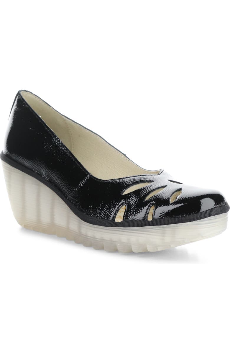 Fly London Yubi Wedge Heel Sandal, Main, color,