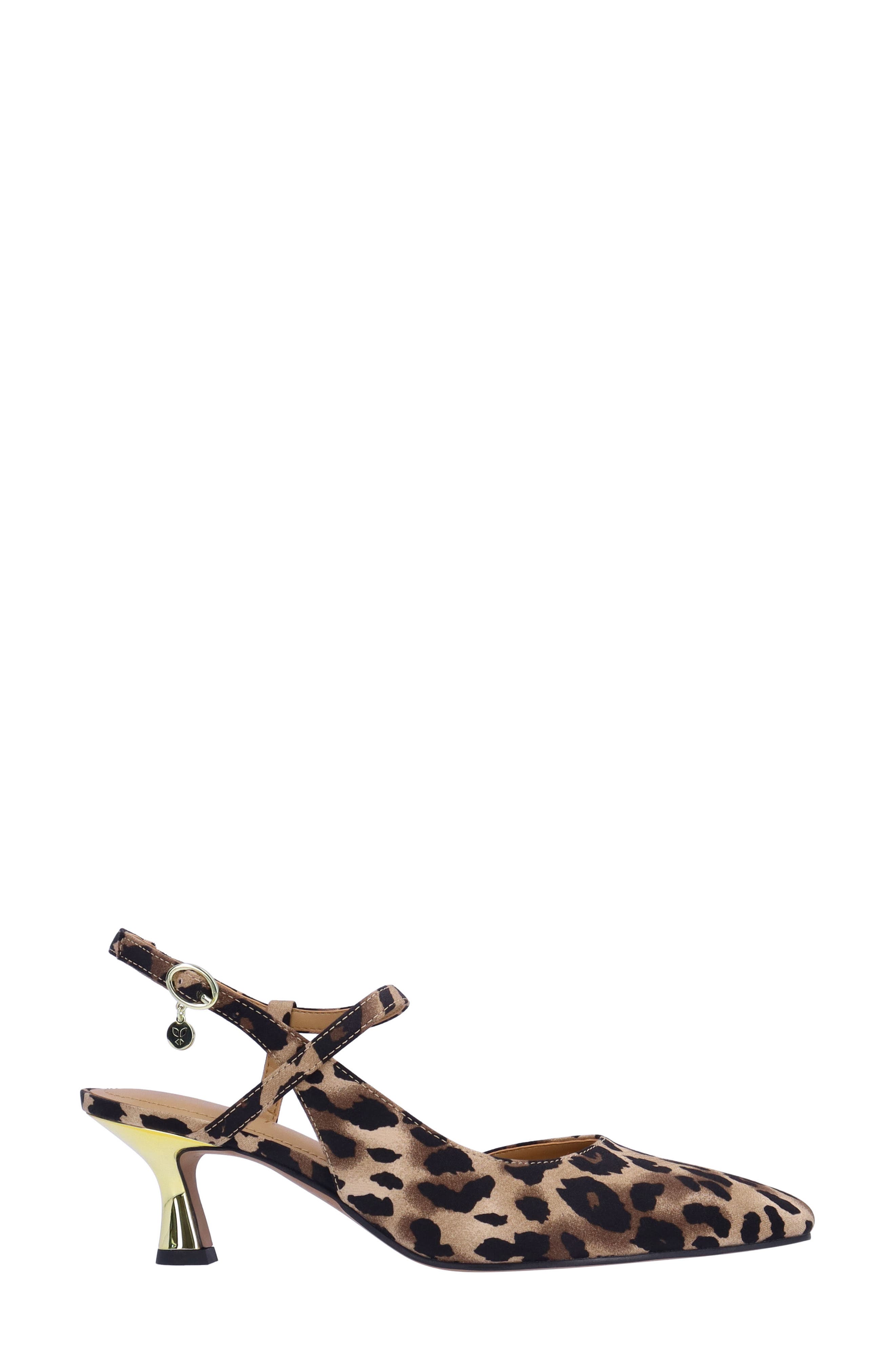 J. Reneé Maretta Slingback Half D'Orsay Kitten Heel Pump, Alternate, color, 