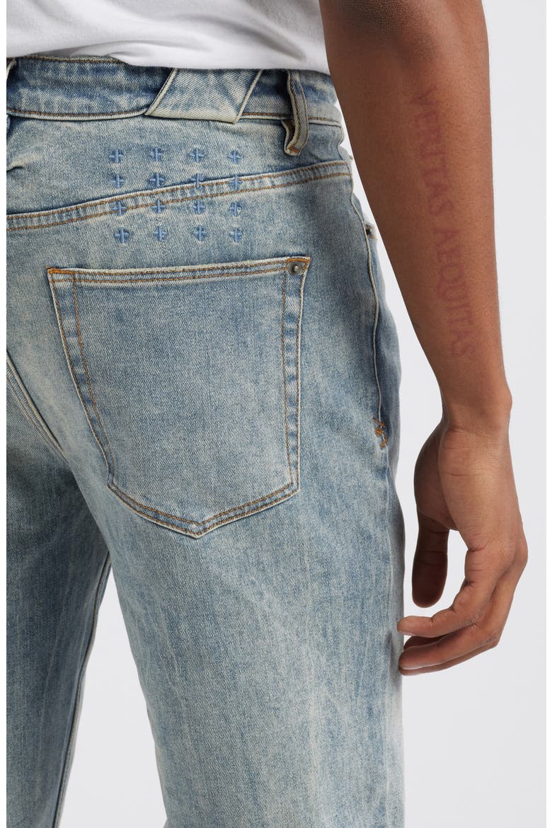 Chitch Stairway Tapered Leg Jeans, Alternate, color, DENIM