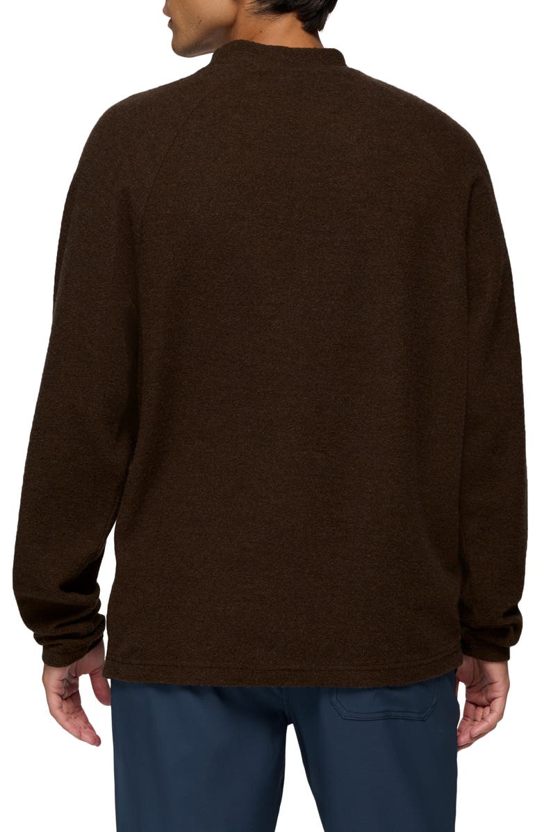 prAna Heritage Snug Bug Sweatshirt, Alternate, color, Dark Roast