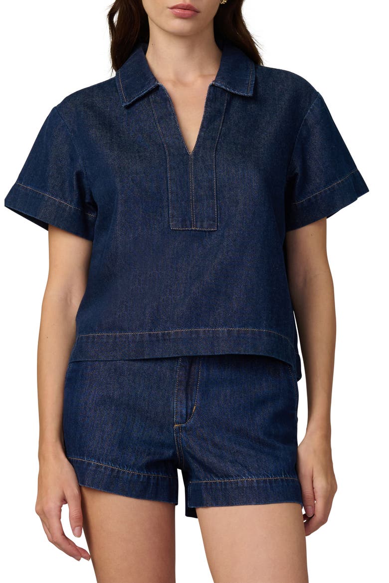 The Lillian Denim Shirt, Main, color, HONOR