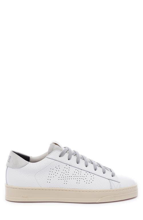 P448 Jack Sneaker In All White