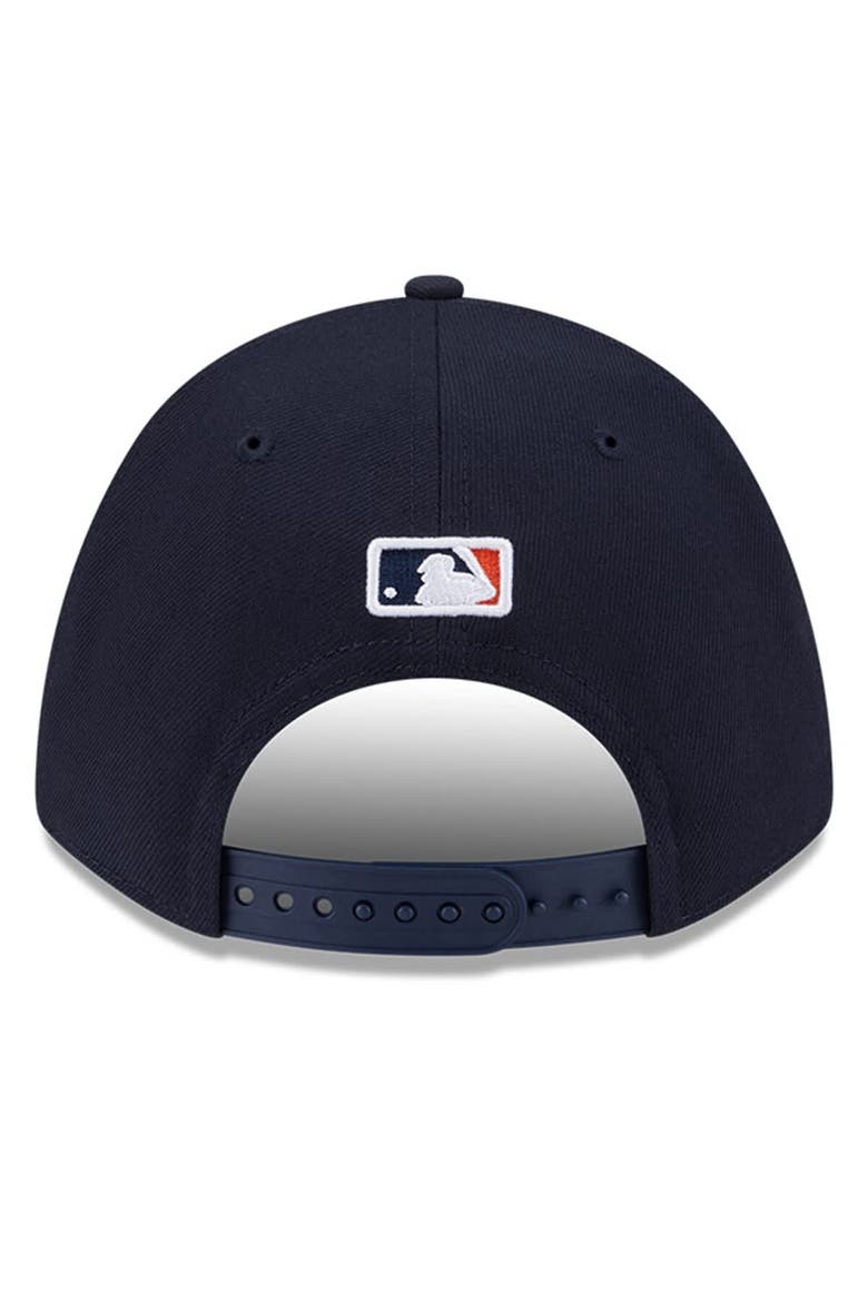Men's New Era  Navy Houston Astros Player Replica 9FORTY Adjustable Hat, Alternate, color, Navy