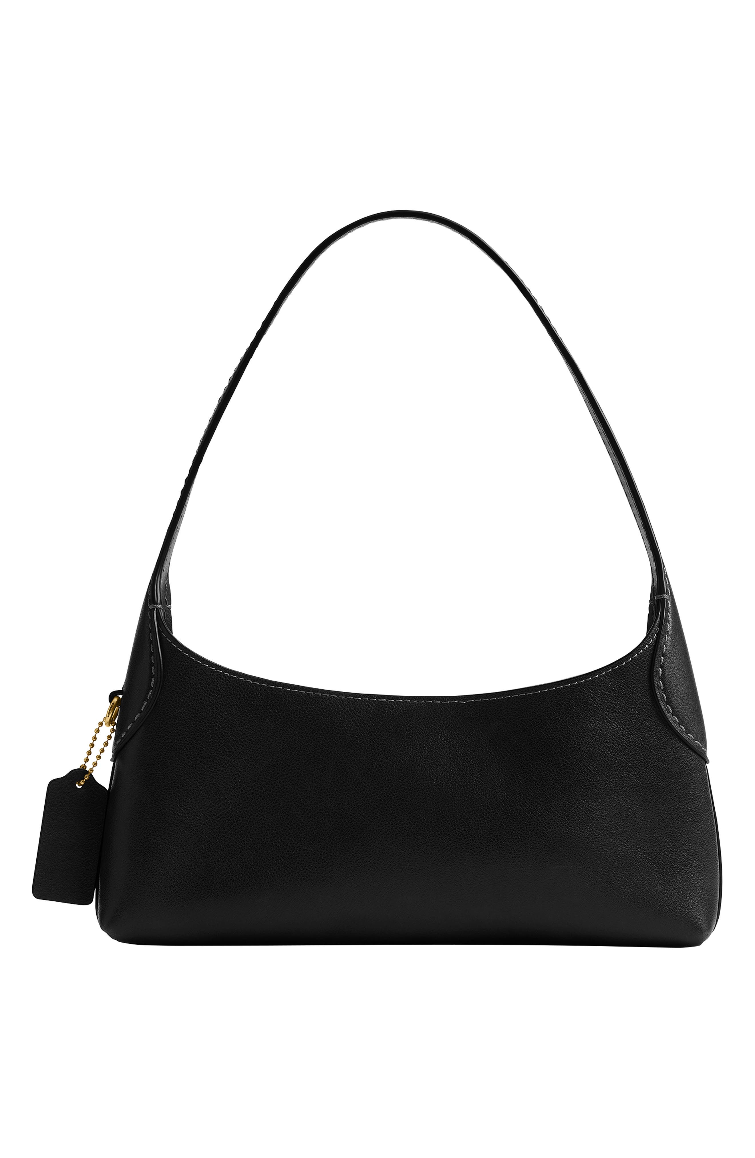Brooklyn 26 Leather Shoulder Bag, Alternate, color, B4/ BLACK