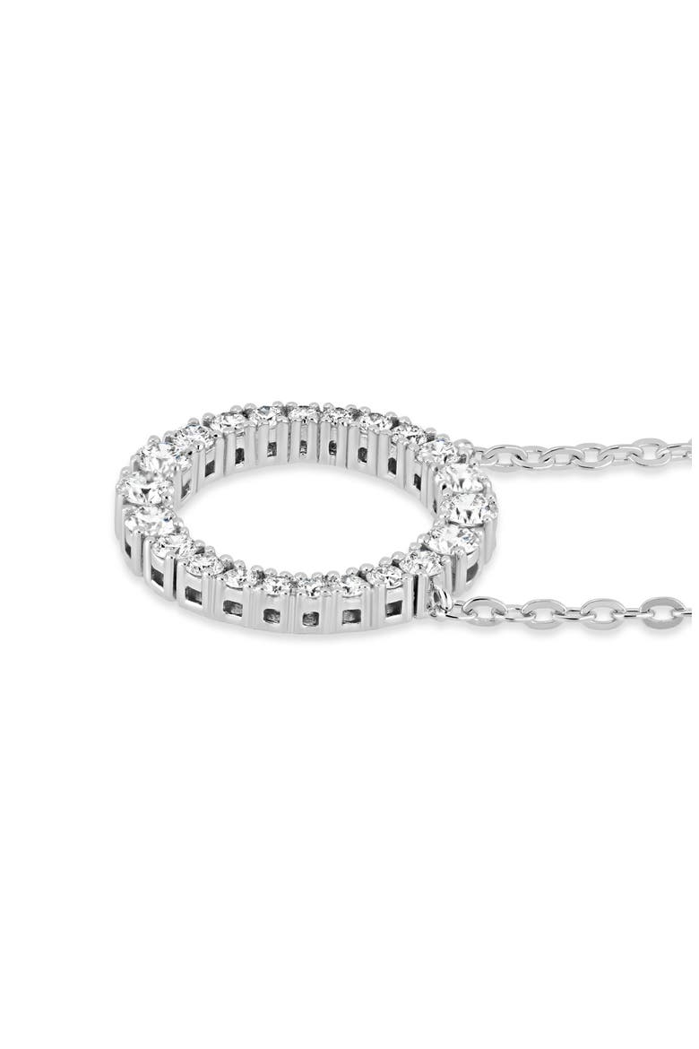 Audrey 18K Gold Diamond Pendant Necklace (Online Trunk Show), Alternate, color, 18K WHITE GOLD