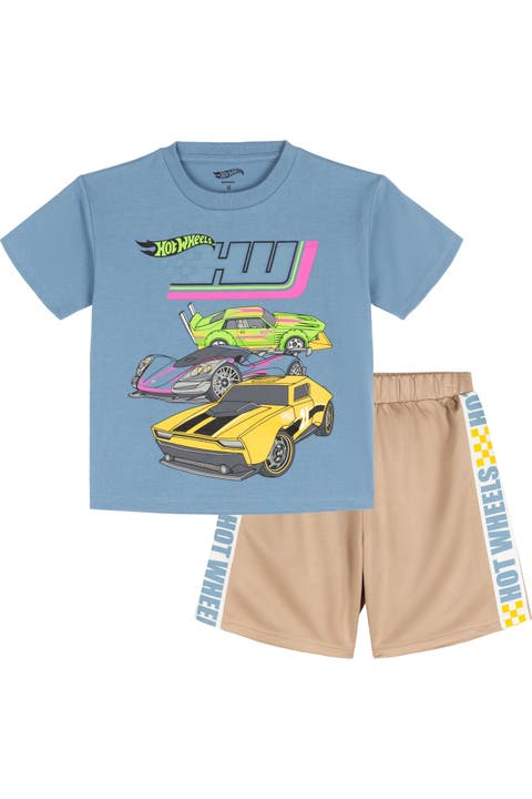T-Shirt and Mesh Shorts Set