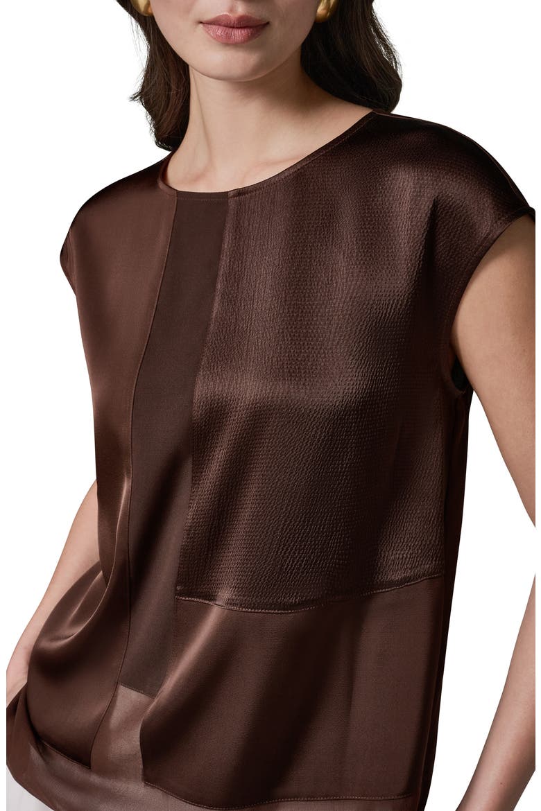 Mixed Media Top, Alternate, color, CANYON