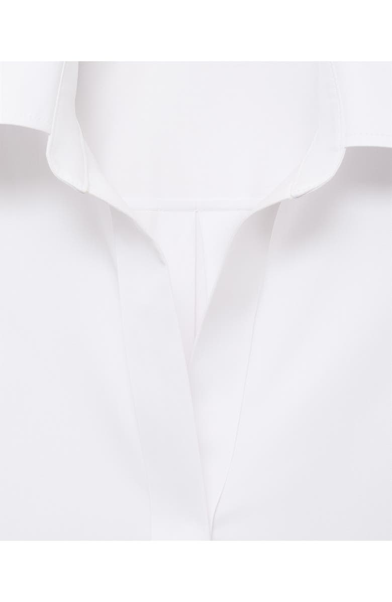 MANGO Button-Down Woven Shirt, Alternate, color, Off White
