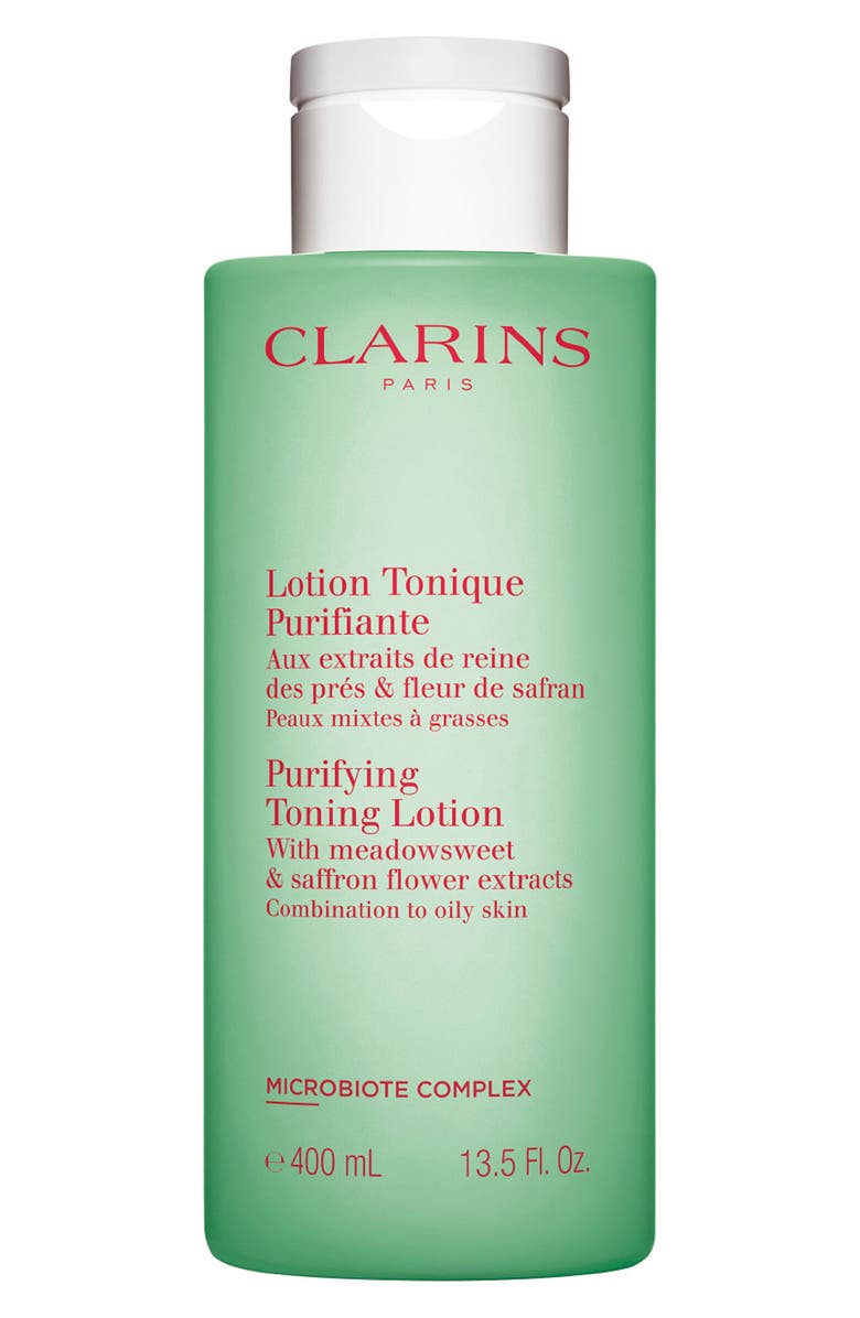 Clarins Jumbo Size Purifying Toning Lotion for Combination/Oily Skin USD $54 Value, Main, color, 