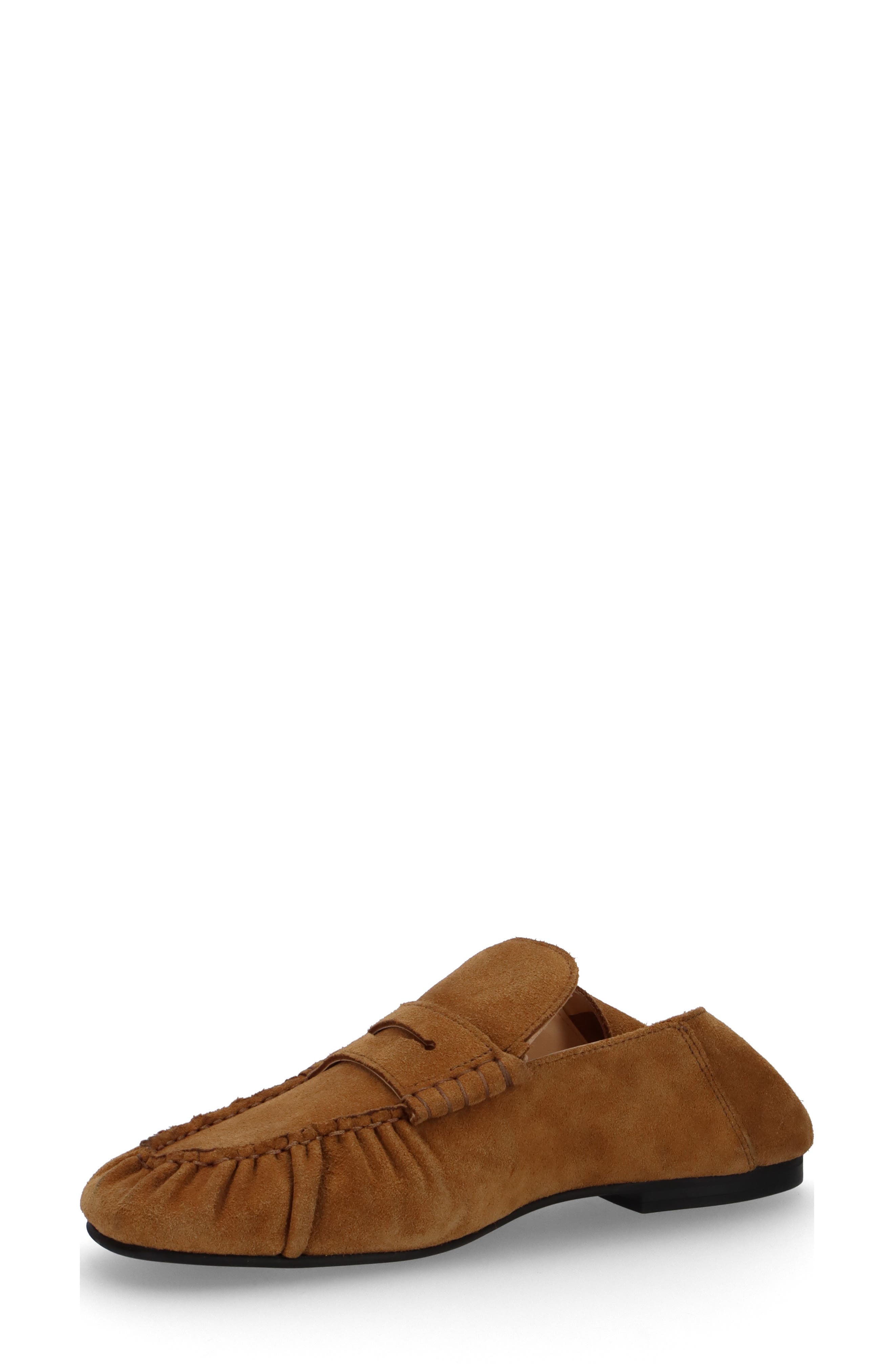 Aven Flat Mule, Alternate, color, SUEDE TAN