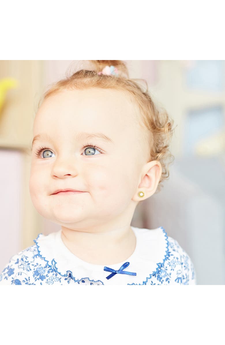 In Season Jewelry 14k Elegant Freshwater Pearl Earrings, Alternate, color, White