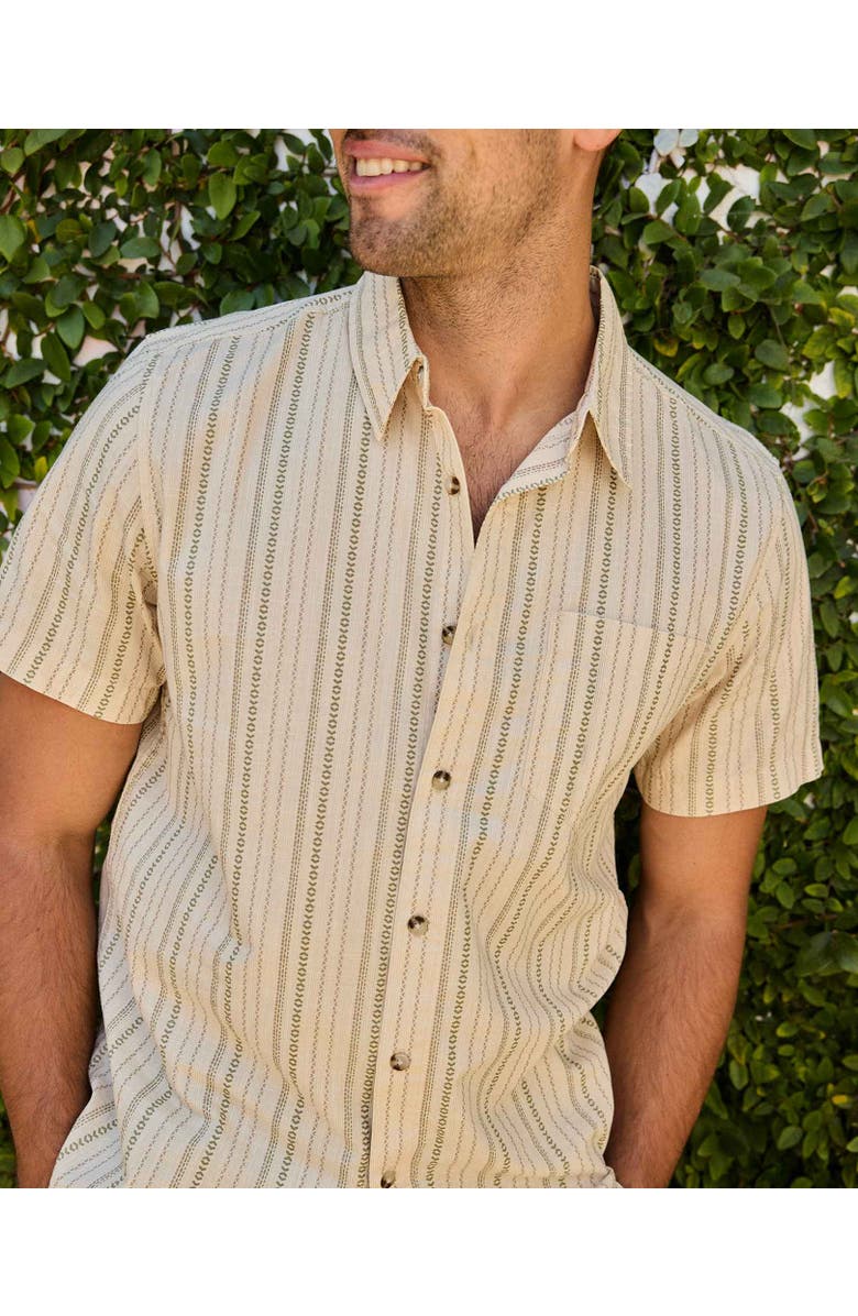 Toad & Co Fletch Shirt, Alternate, color, Salt Vertical Print