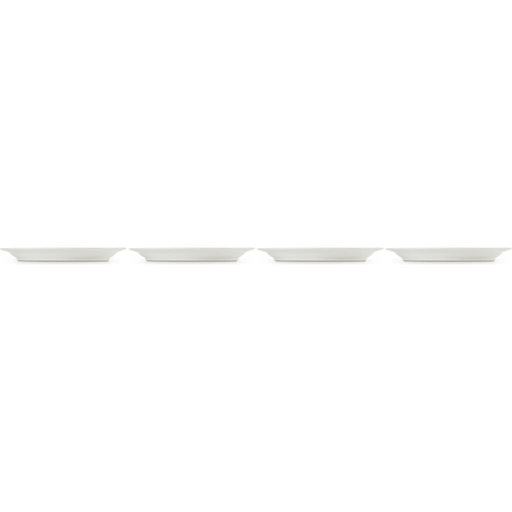 Le Creuset Vancouver Set Of 4 Salad Plates In White