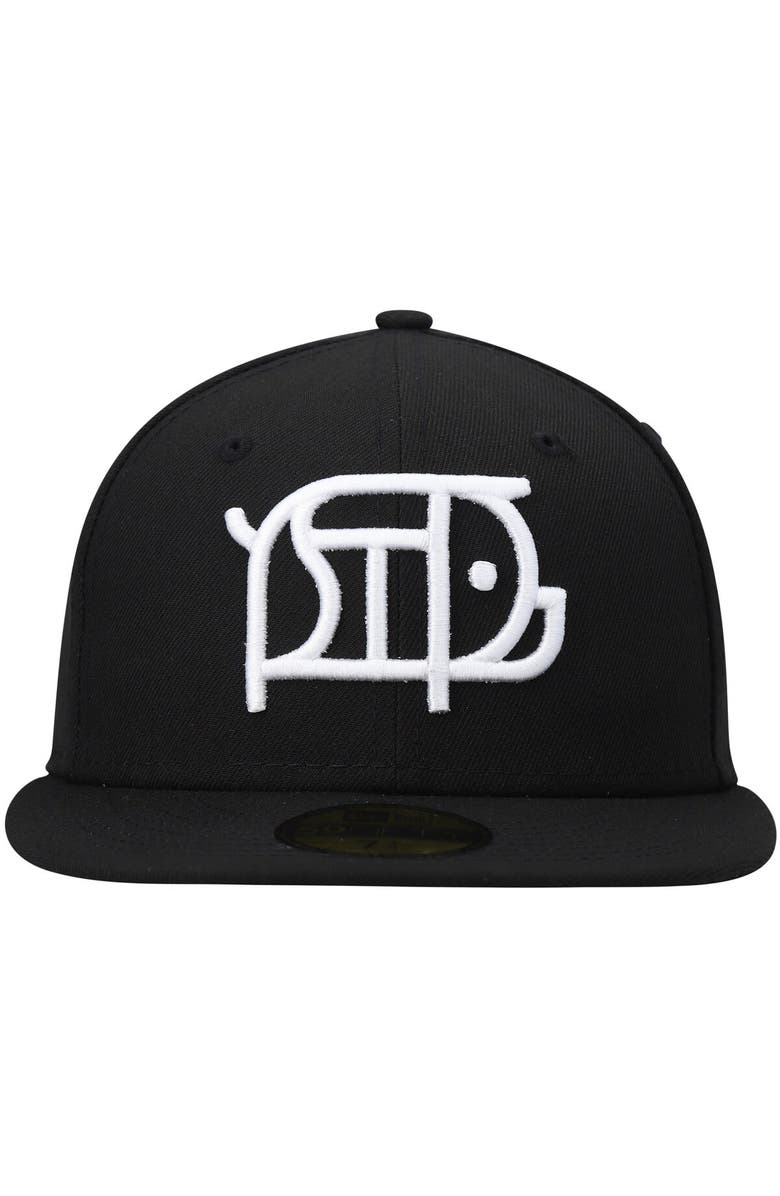 New Era Men's New Era Black St. Paul Saints Authentic Collection Team Alternate 59FIFTY Fitted Hat, Alternate, color,