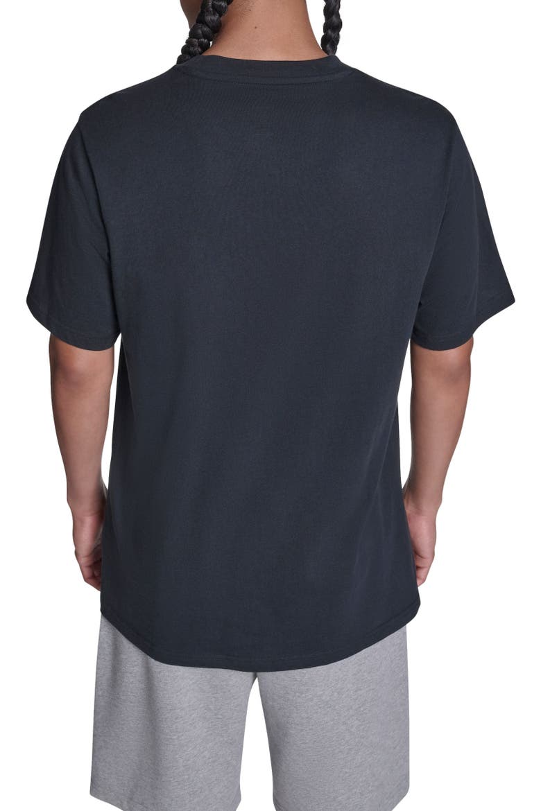 Broken Glass T-Shirt, Alternate, color, CONVERSE BLACK