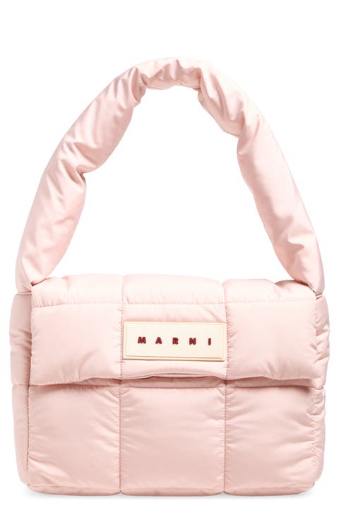 Quilted Puffer Shoulder Bag
