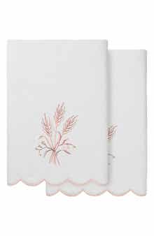 Whitney Scallop 2-Piece Bath Towel Set