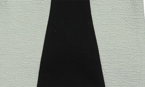 Maniere Manière Colorblock Cotton Blend Footie In Grey
