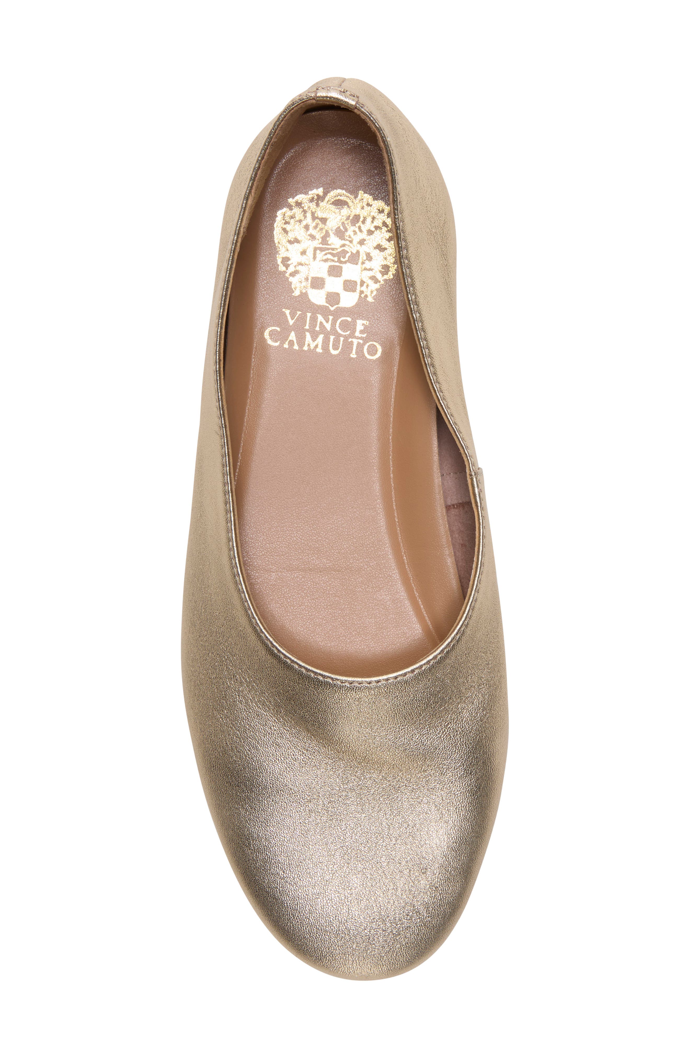 Catisha Ballet Flat, Alternate, color, EGYPTIAN GOLD