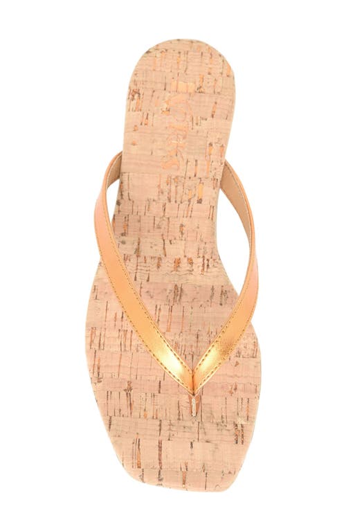Korks Winnie Flip Flop In Orange