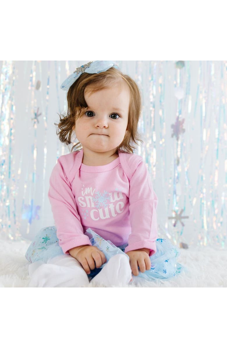 Sweet Wink Snow Princess Iridescent Tutu, Alternate, color, 