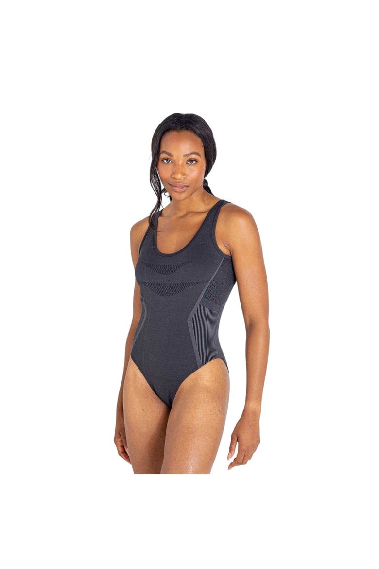 Don´t Sweat It One Piece Bathing Suit, Alternate, color, Black