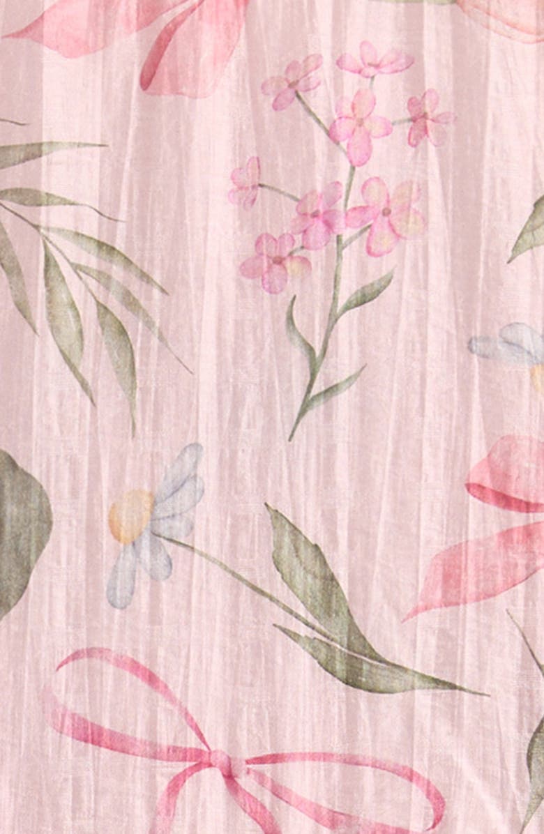 Ava 
Yelly Kids
 Stripe Wide Leg Jumpsuit, Alternate, color, Blush