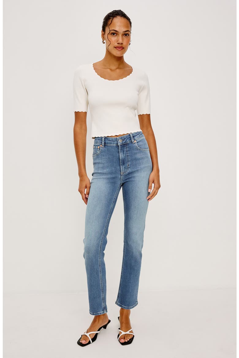 Bixby Straight Leg Jeans, Alternate, color, VISTA BLUE