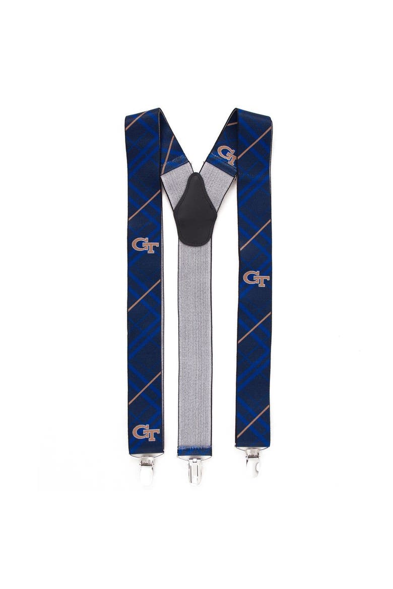 Men's Blue Georgia Tech Yellow Jackets Suspenders, Main, color, Blue