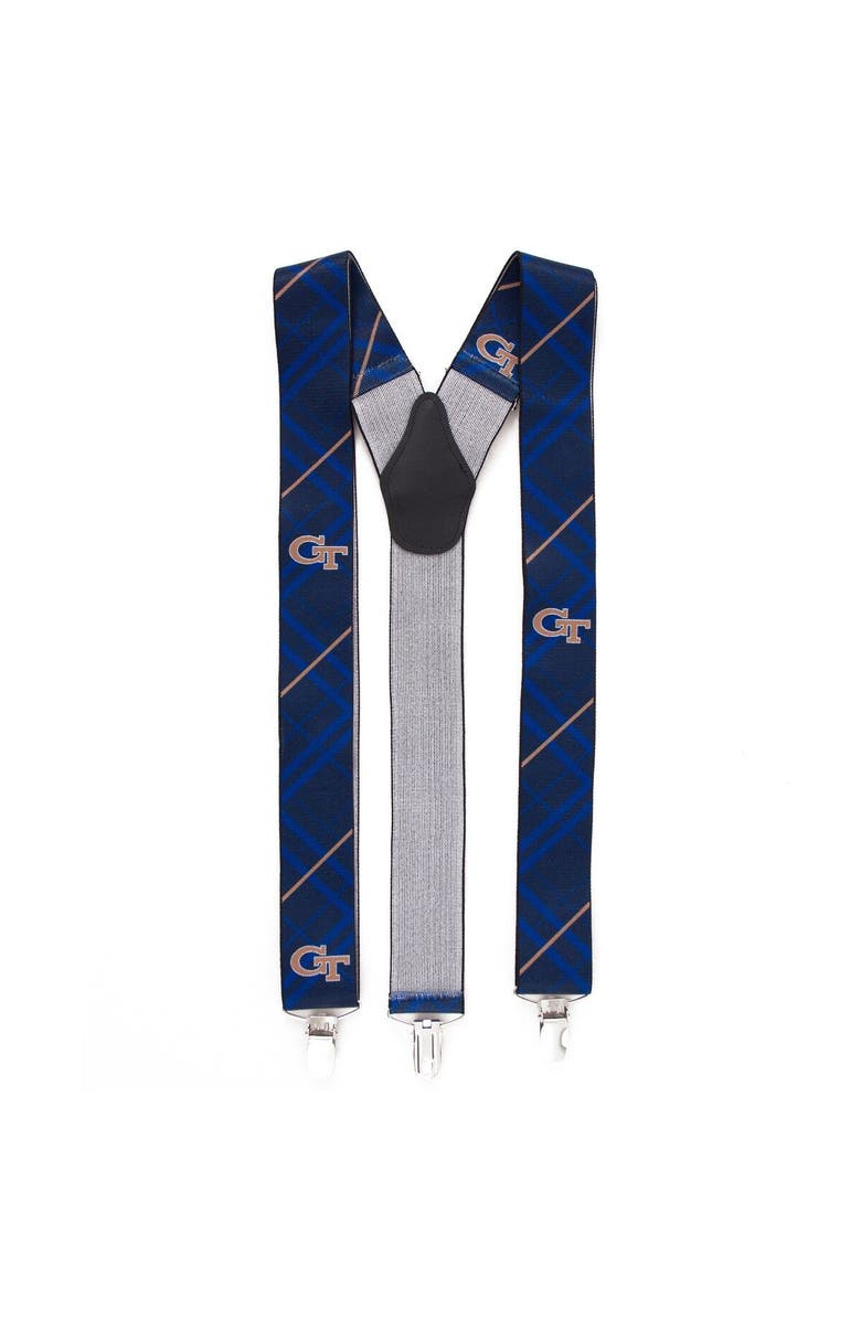EAGLES WINGS Men's Blue Georgia Tech Yellow Jackets Suspenders, Main, color, Blue