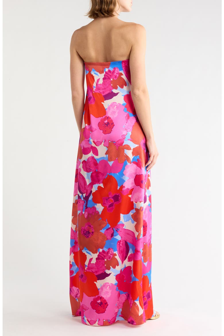 Lyle Strapless Gown, Alternate, color, ROSA PINK MULTI