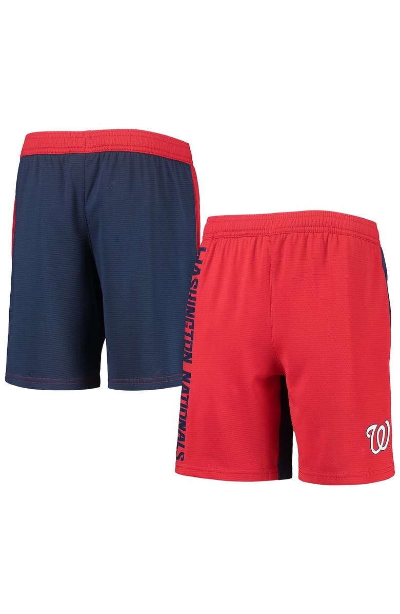 Outerstuff Youth Red Washington Nationals Oh Yeah Shorts, Main, color, 