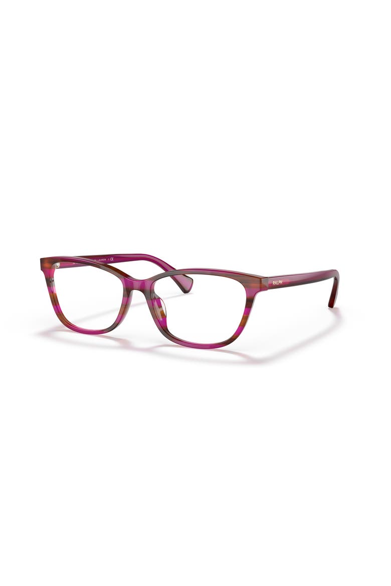 53mm Rectangle optical glasses, Main, color, Pink