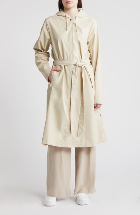 Long womens raincoats with hoods online