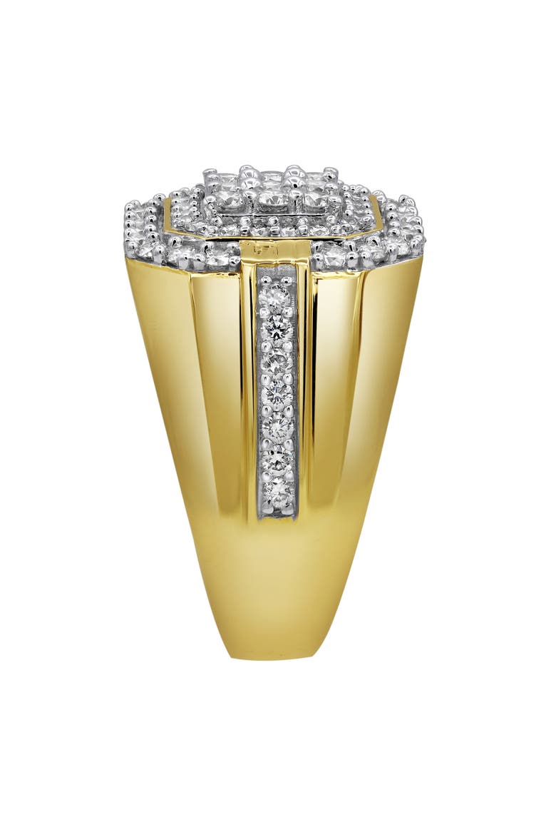 Golden Gloves 14K Yellow Gold Diamond Men Statement Ring - 1.75ct., Alternate, color, 14K Yellow Gold