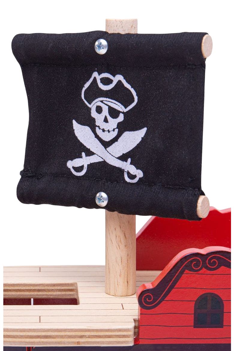Pirate Galleon, Alternate, color, Red